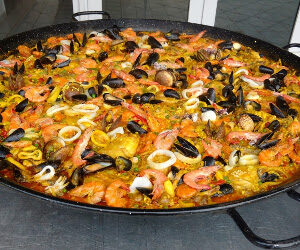 Livraison de Paella