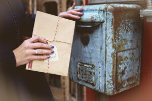 Boîte aux lettres vintage