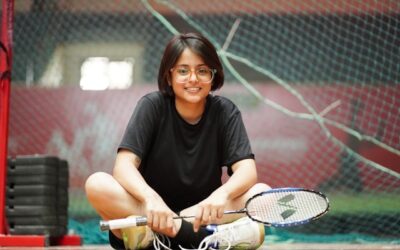 joueur de badminton